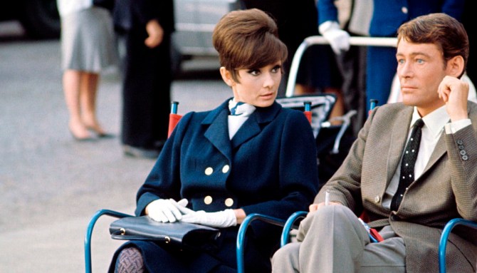 1966: Audrey Hepburn: How to Steal a Million, with Peter O'Toole.