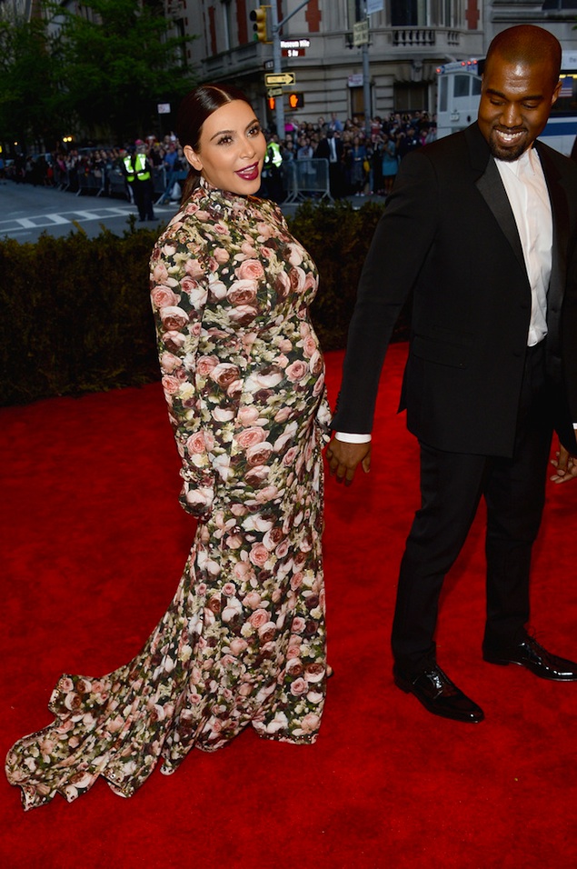 Kanye-West-Givenchy-Tuxedo-Kim-Kardashian-Givenchy-floral-Gown-2013-Met-Ball-1