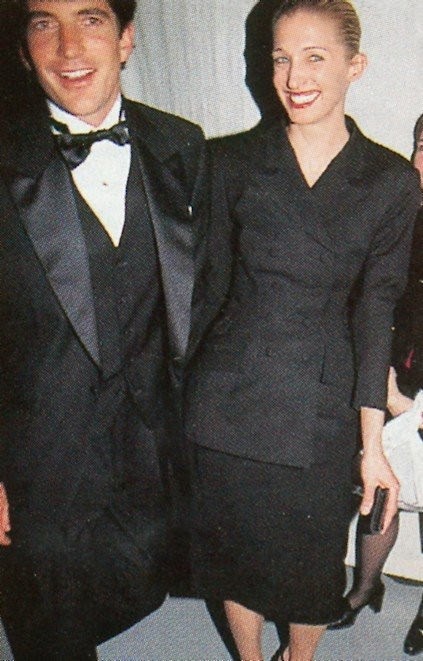 1997 jackie kennedy awards municipal arts society yohji yamamoto jacket carolyn bessette and john f kennedy jr