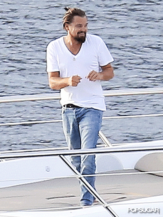 Leonardo-DiCaprio-Practices-Karate-Yacht-Pictures