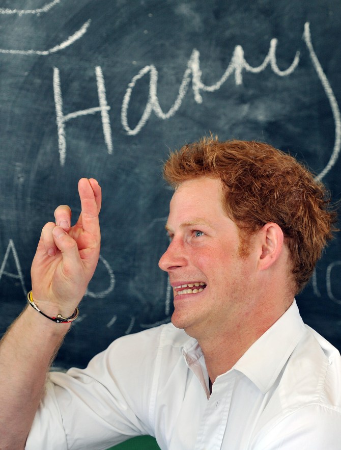 Prince Harry visits Africa