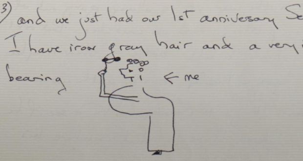 1960, letter to oleg cassini