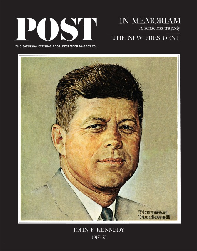 jfk saturday evening post 1963