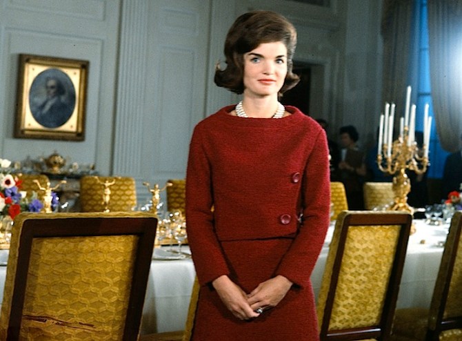 1962 Tour of the White House, Jacqueline Kennedy © Copyright CBS Broadcasting Inc. All Rights Reserved Credit: CBS Photo Archive