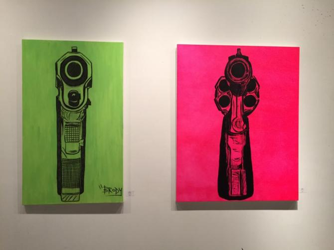 (adrien brody, art basel)