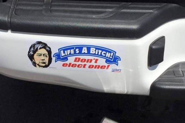 hill bitch sticker