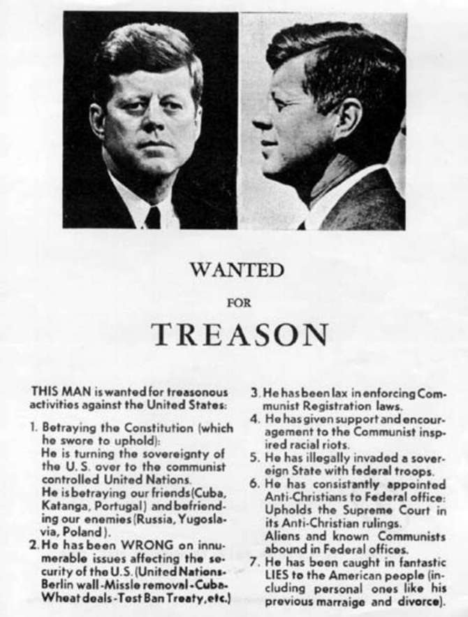 jfk treason